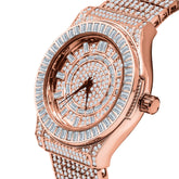 Gallant Steel CZ Watch